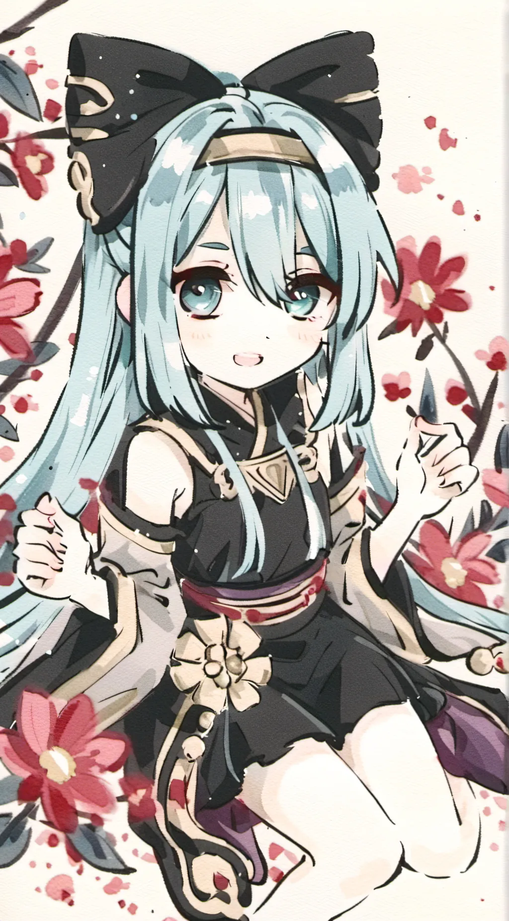 ai character: Ee background