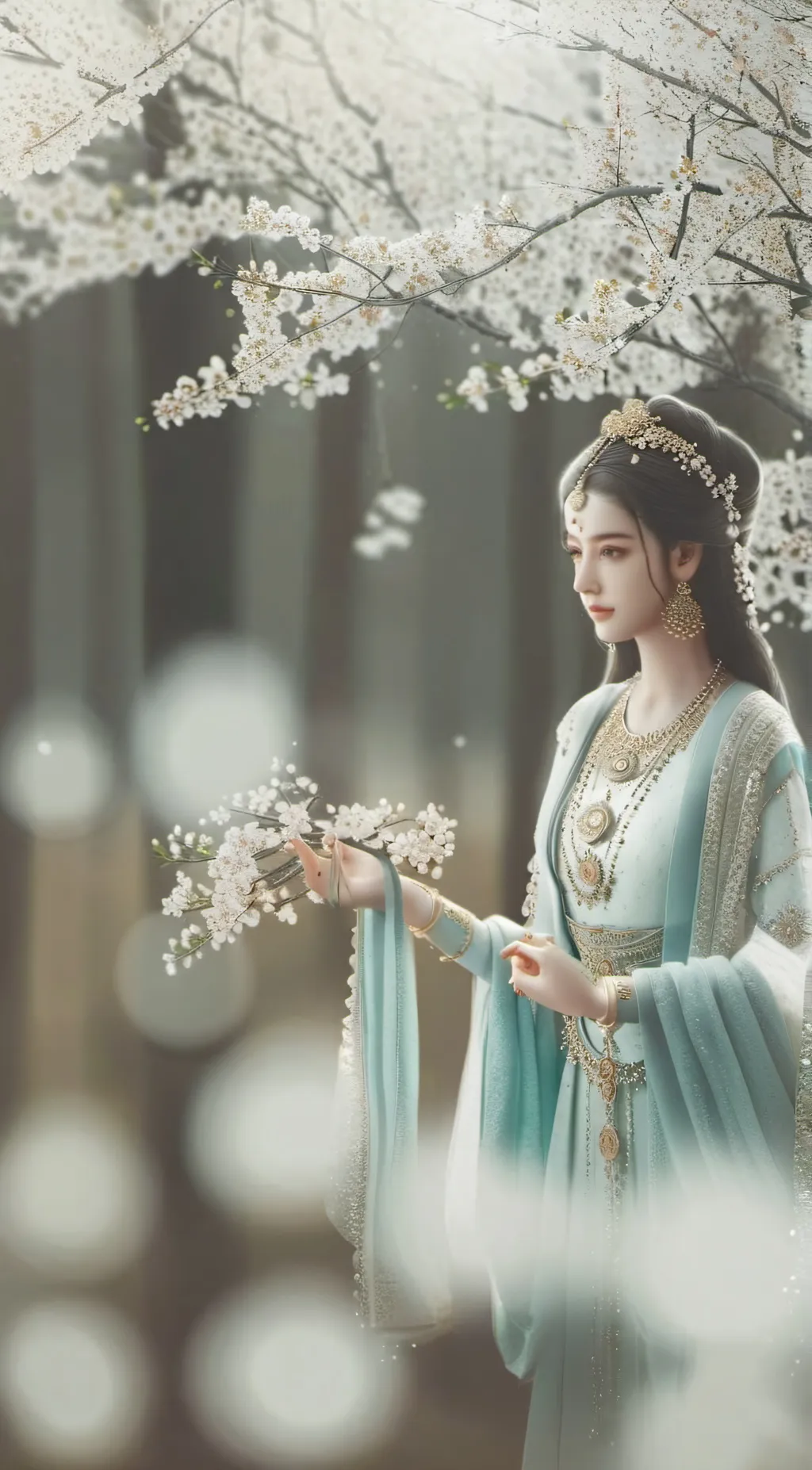 ai character: Kim Yoona background