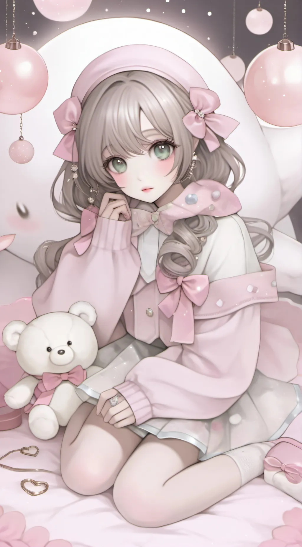 ai character: Amelia☊𐀔 background