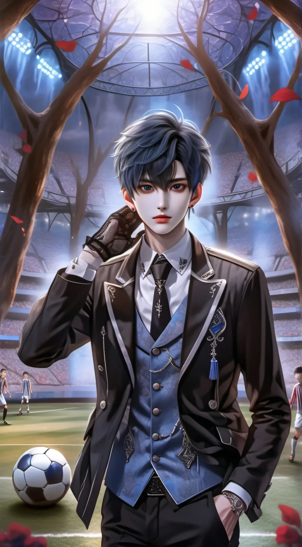 ai character: weston background