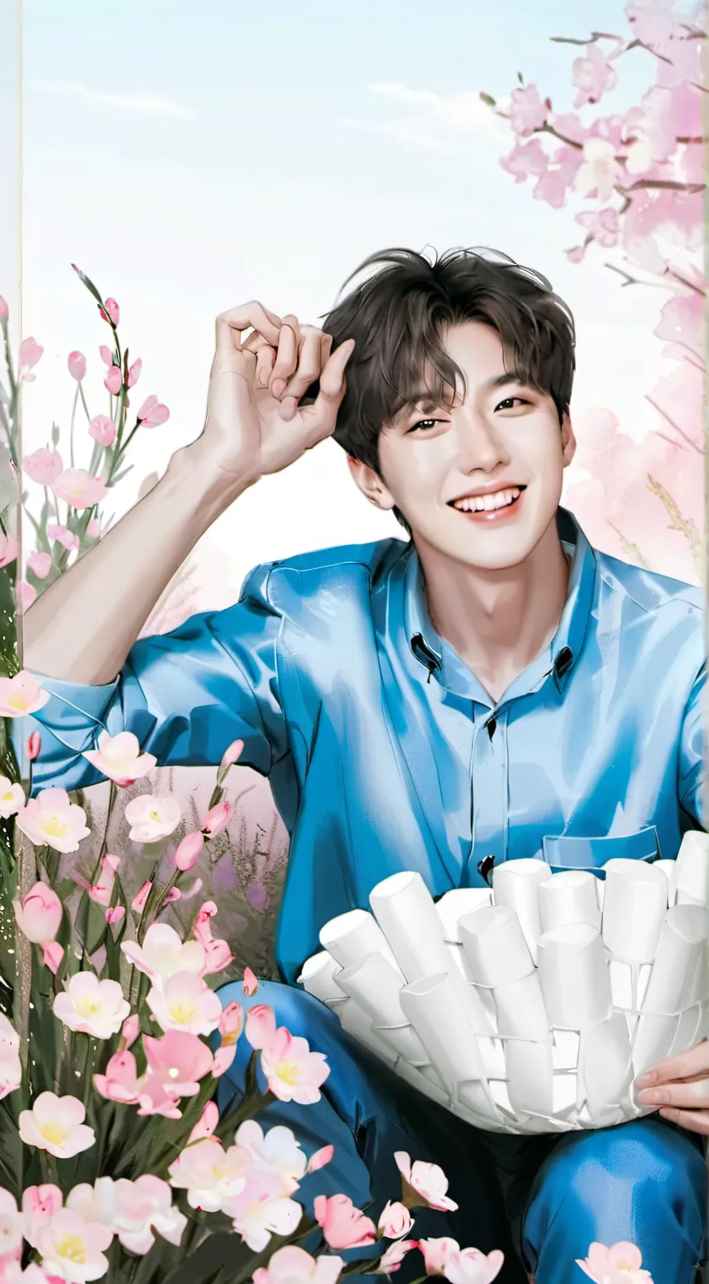 ai character: bts brothers background