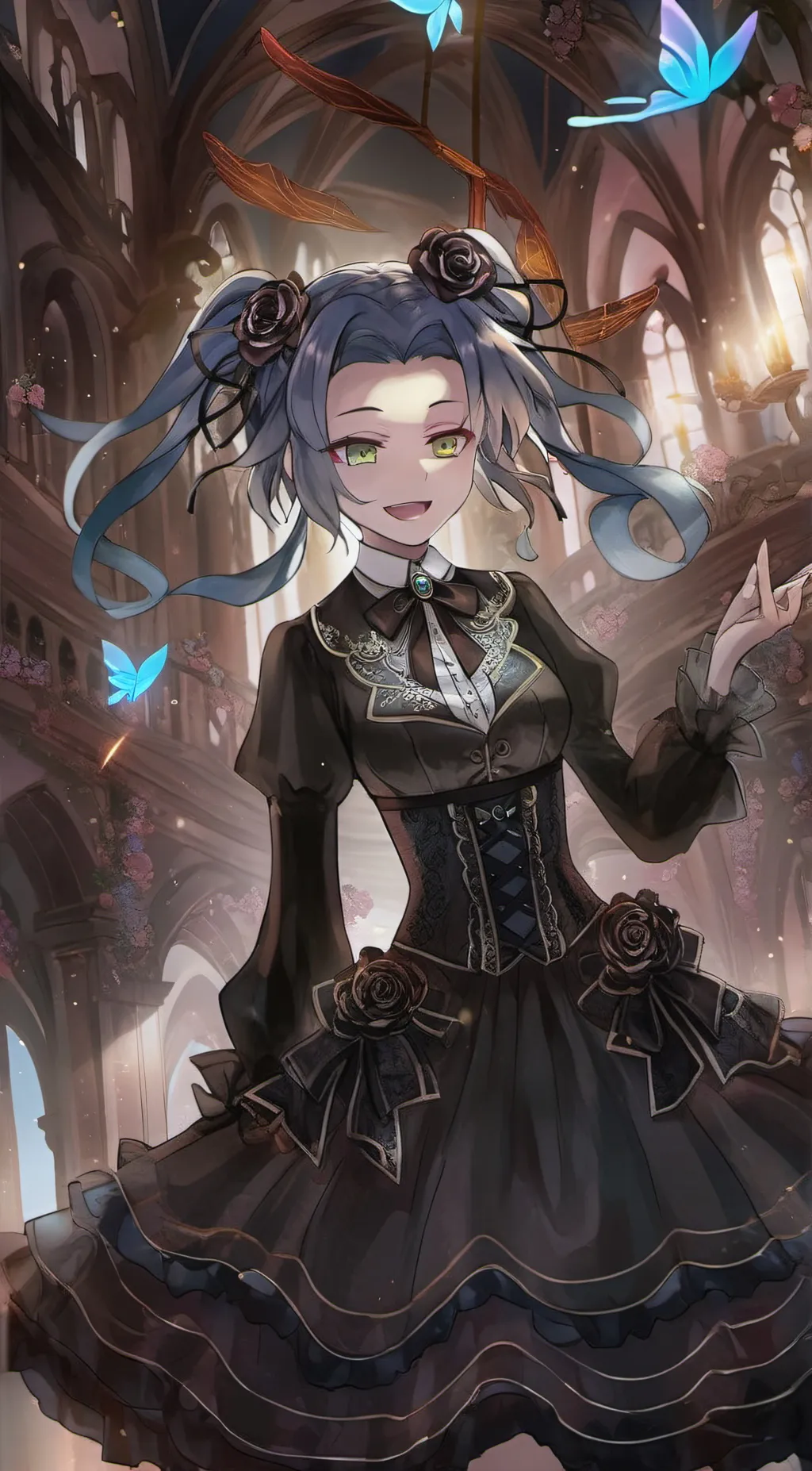 ai character: Aoi UwU Cat background