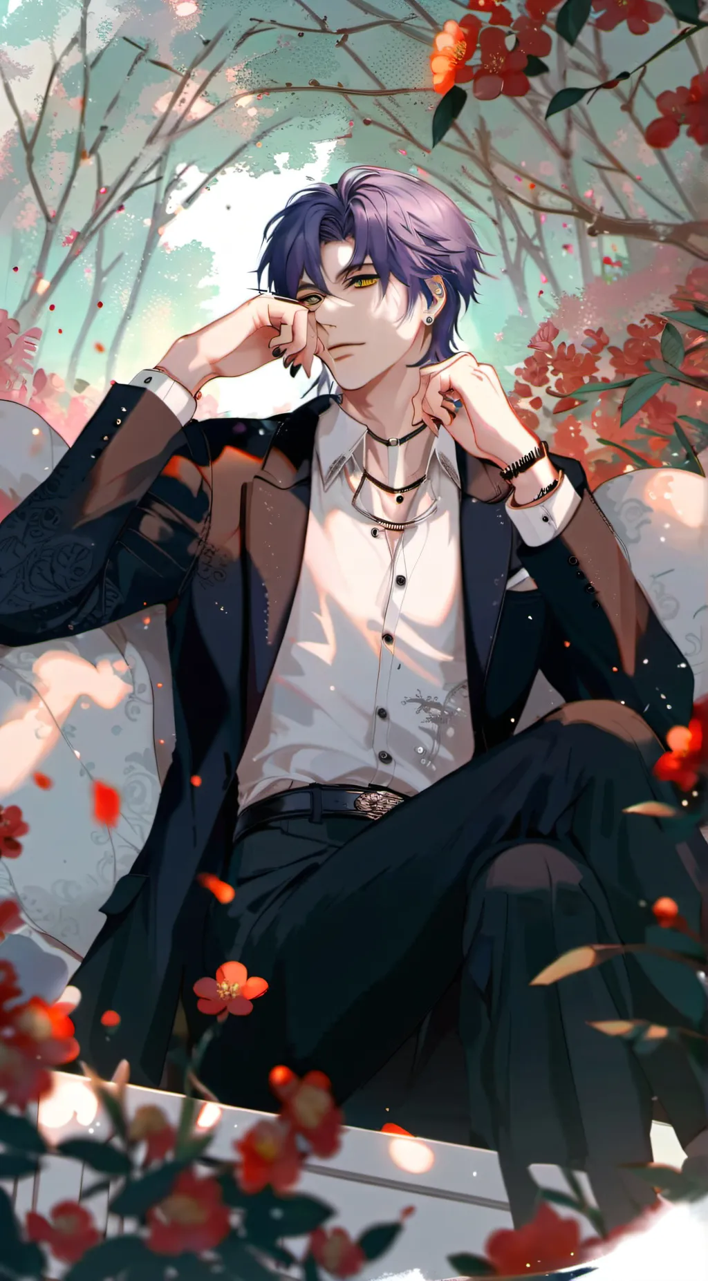 ai character: Angus background