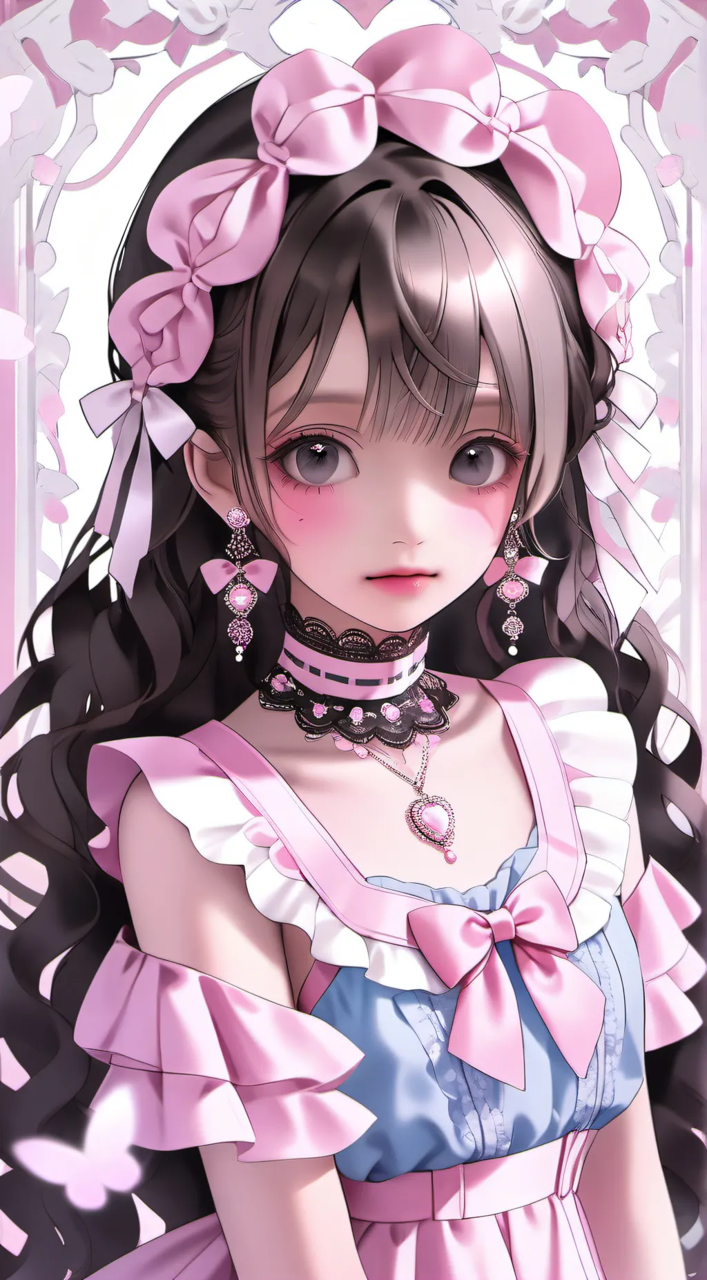 ai character: lily background