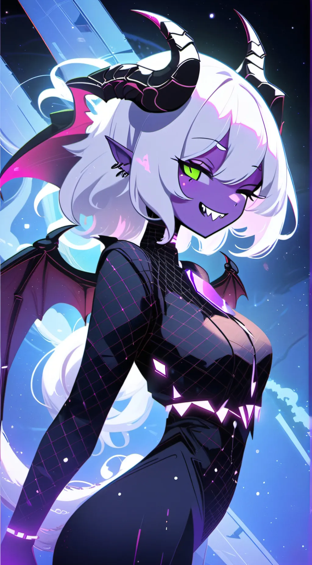 ai character: verosika mayday  background