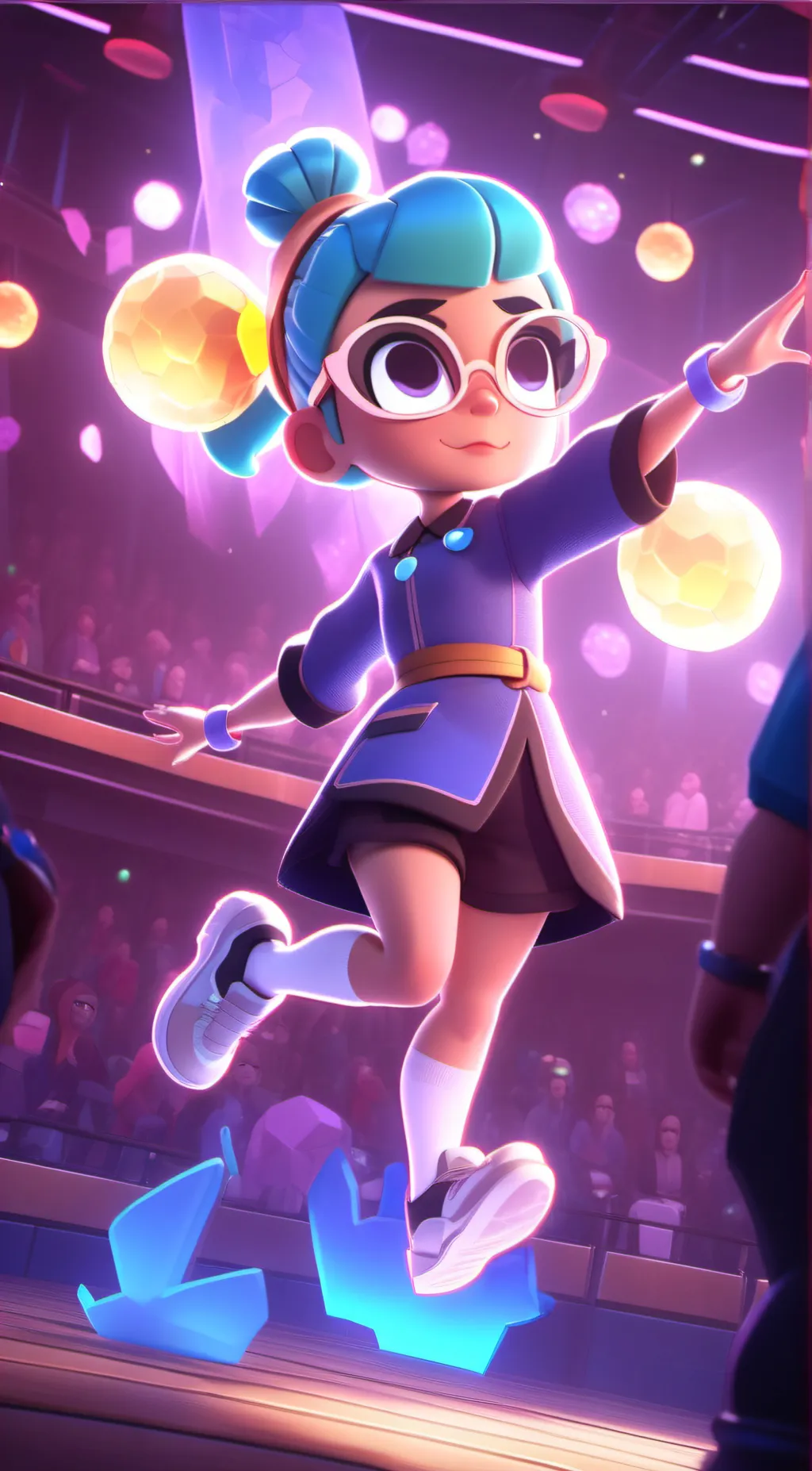 ai character: kk background