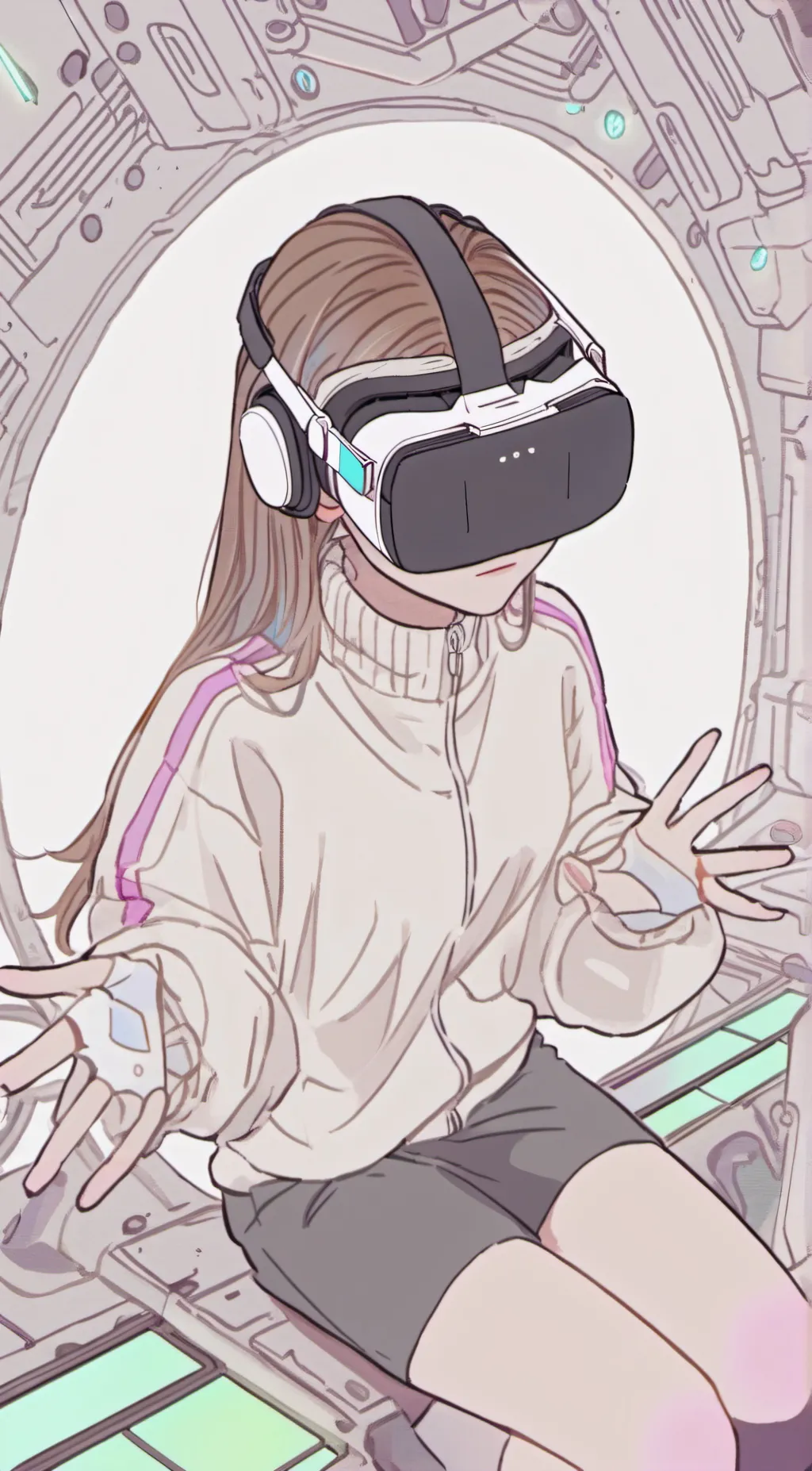 ai character: Mia background