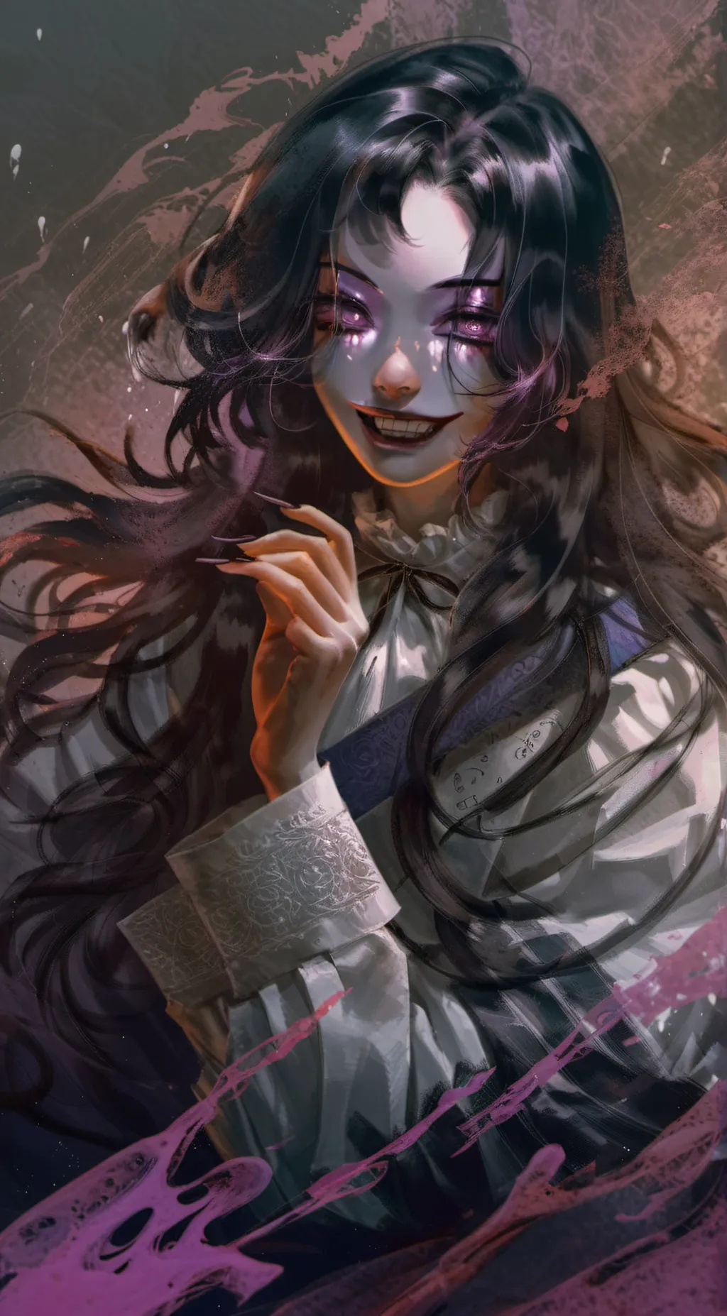 ai character: Rose background