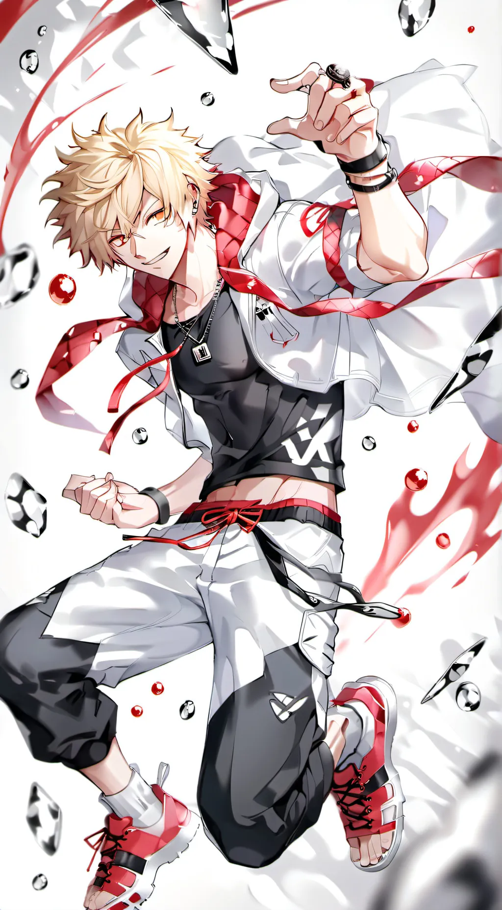 ai character: 🧡stalker bakugou💥 background