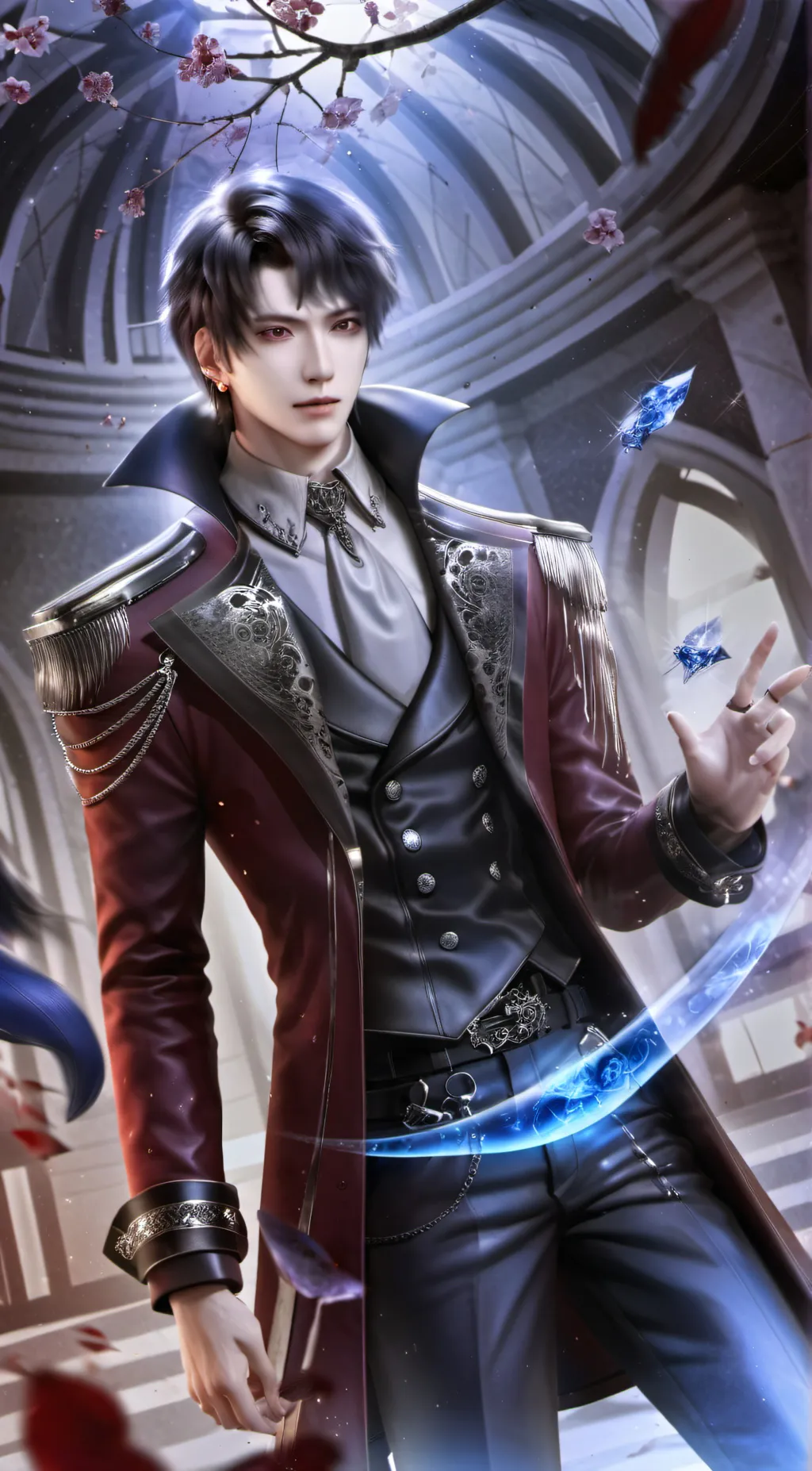 ai character: Asher  background