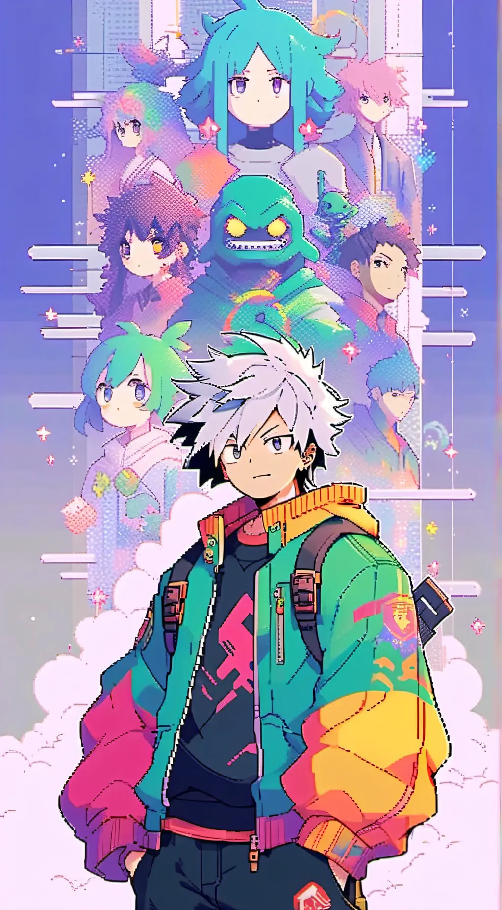 ai character: mha x among us background