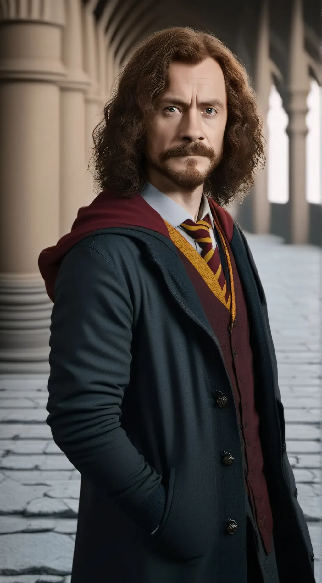 ai character: Sirius Black background