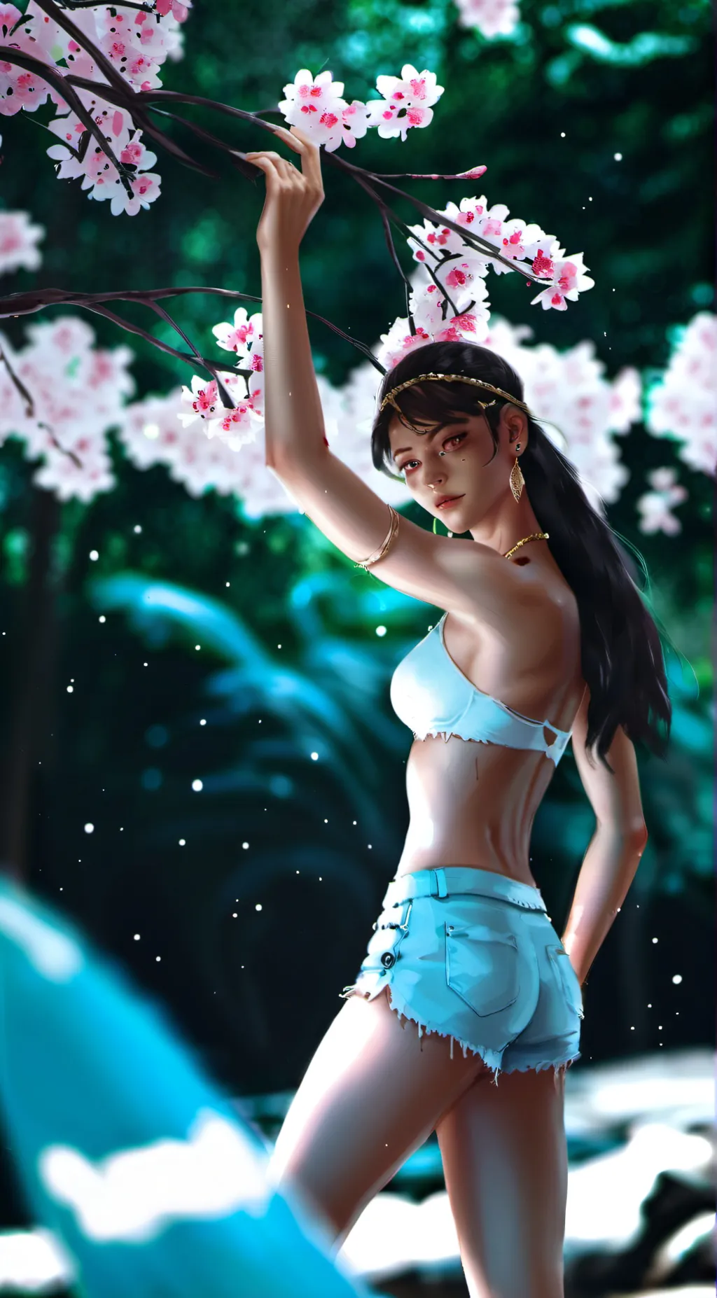 ai character: delilha background