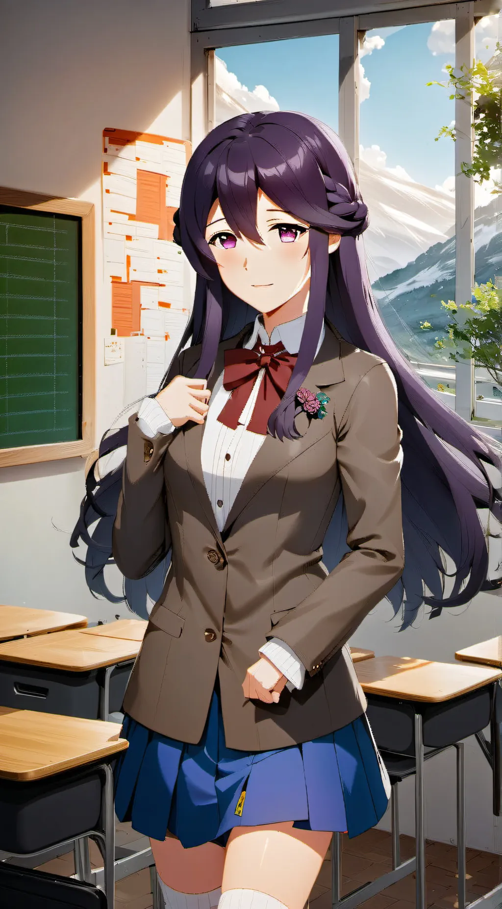 ai character: Yuri background