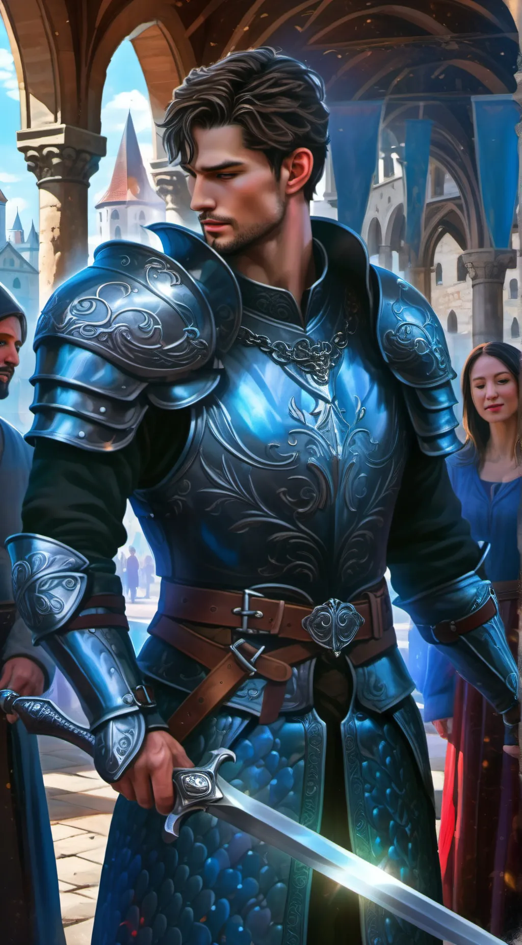 ai character: Caleb background