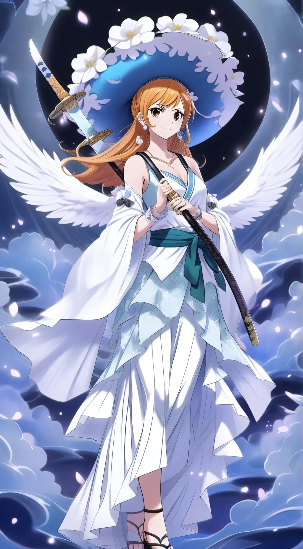 ai character: nami background