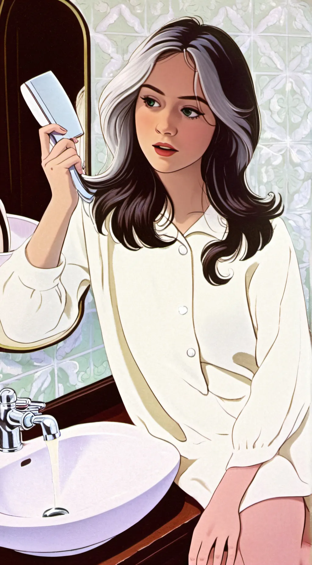 ai character: Angi background