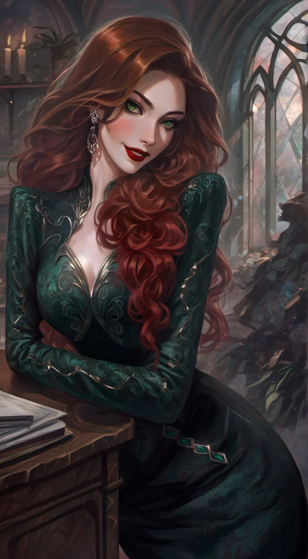 ai character: kianna Marzo background