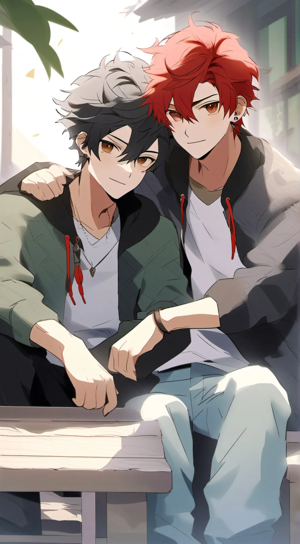 ai character: trent Geoff ♡ background