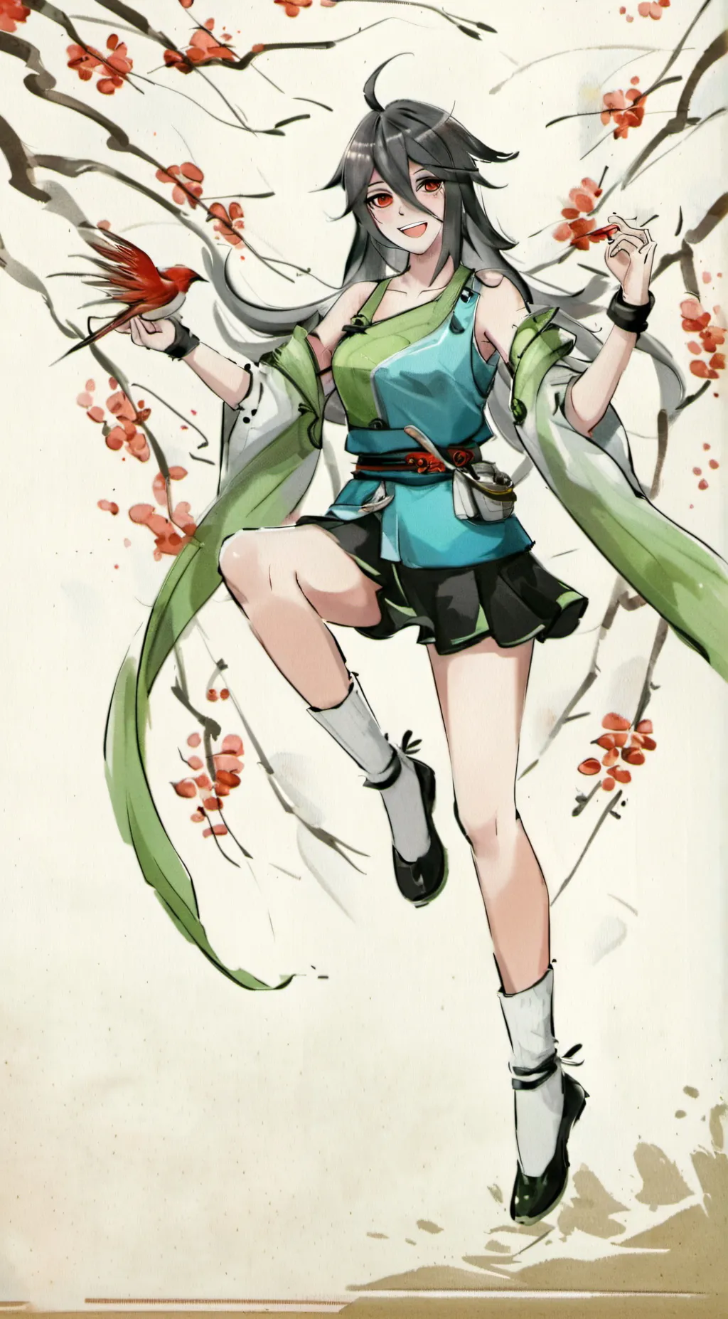 ai character: ryoba aishi background