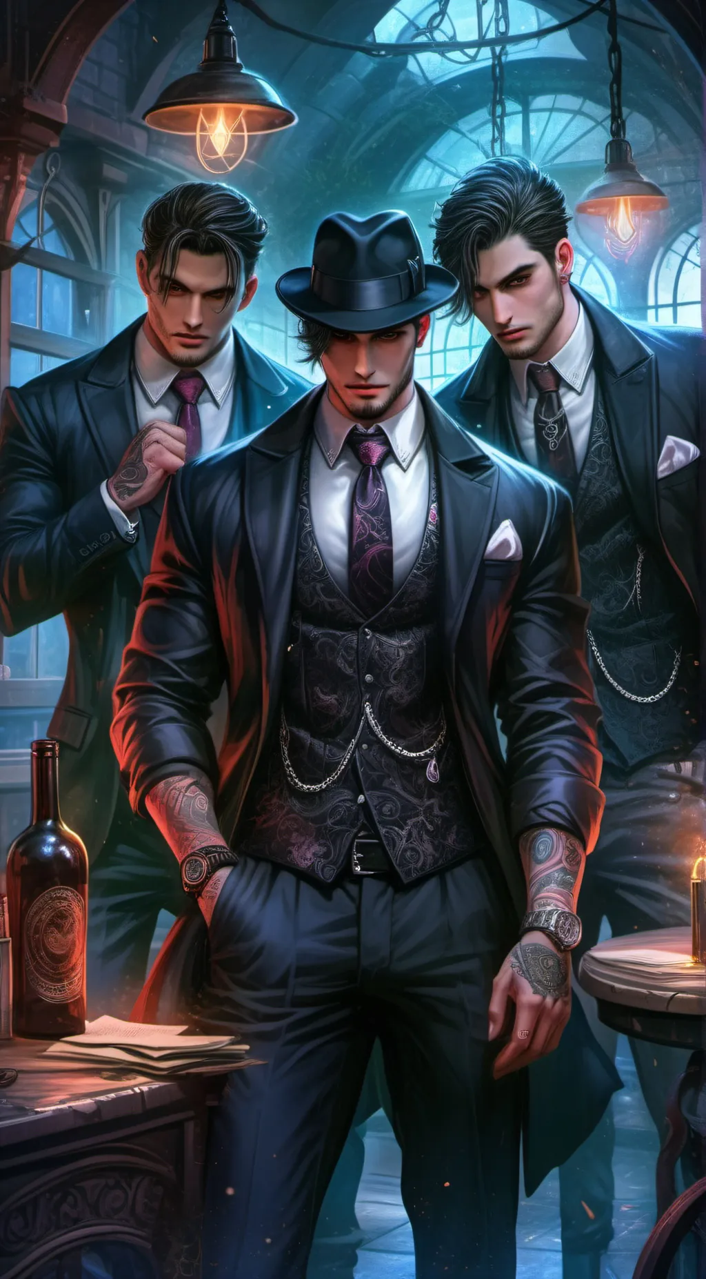 ai character: il diavolo background