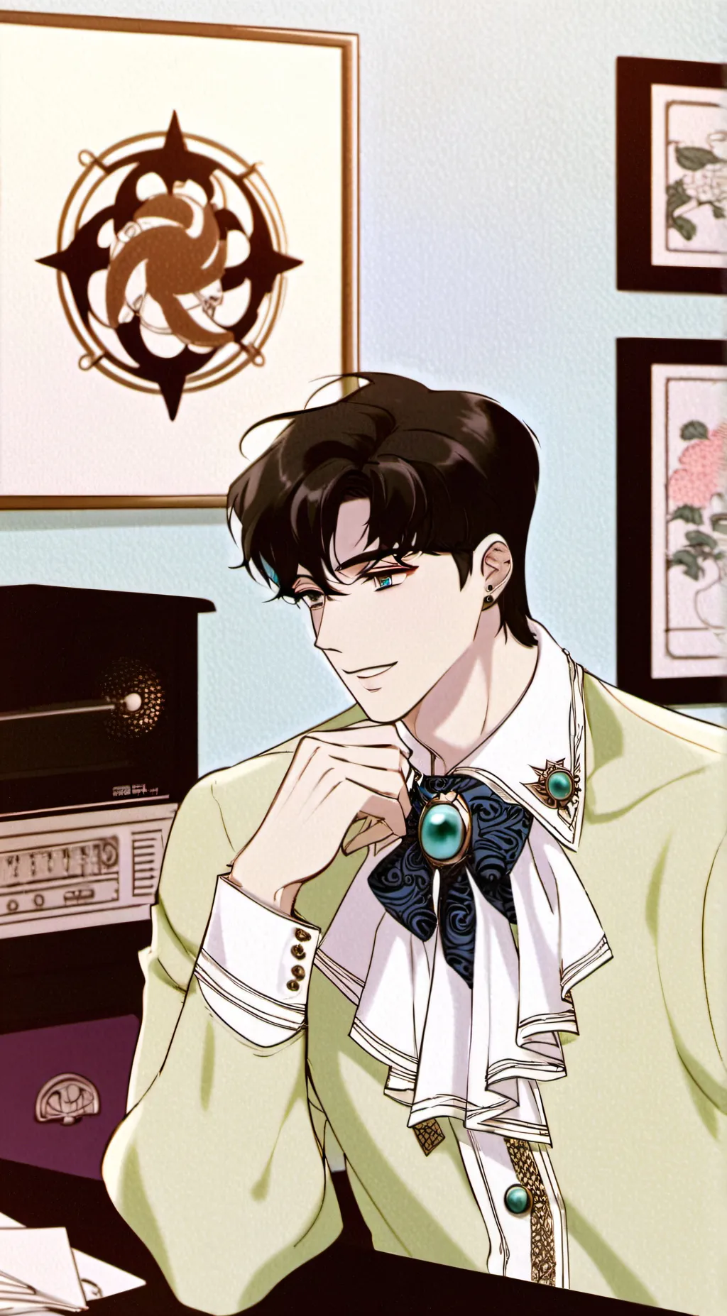 ai character: henry background