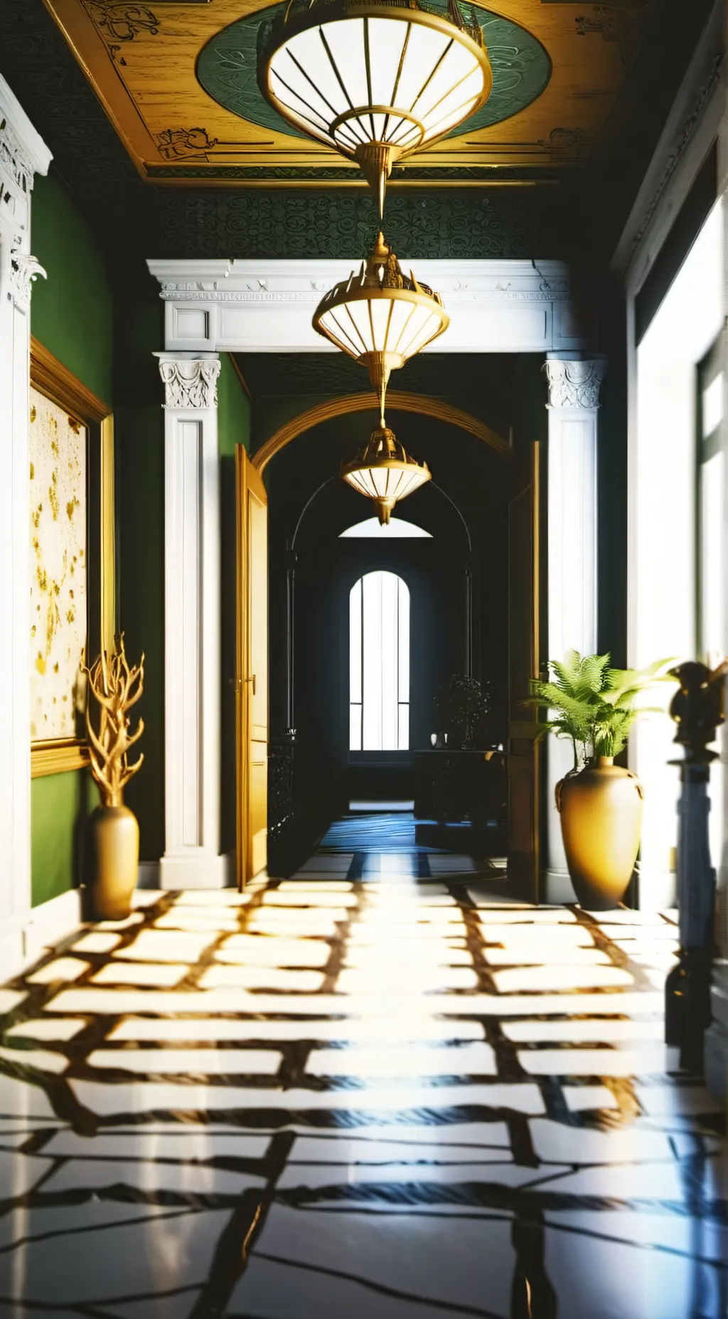 ai character: Smiling critters  background