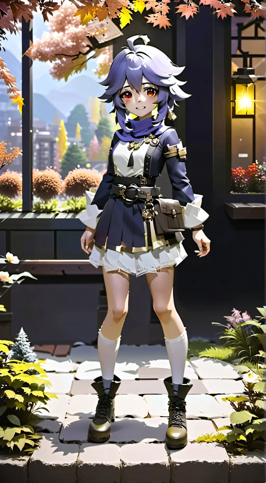 ai character: FemFox background