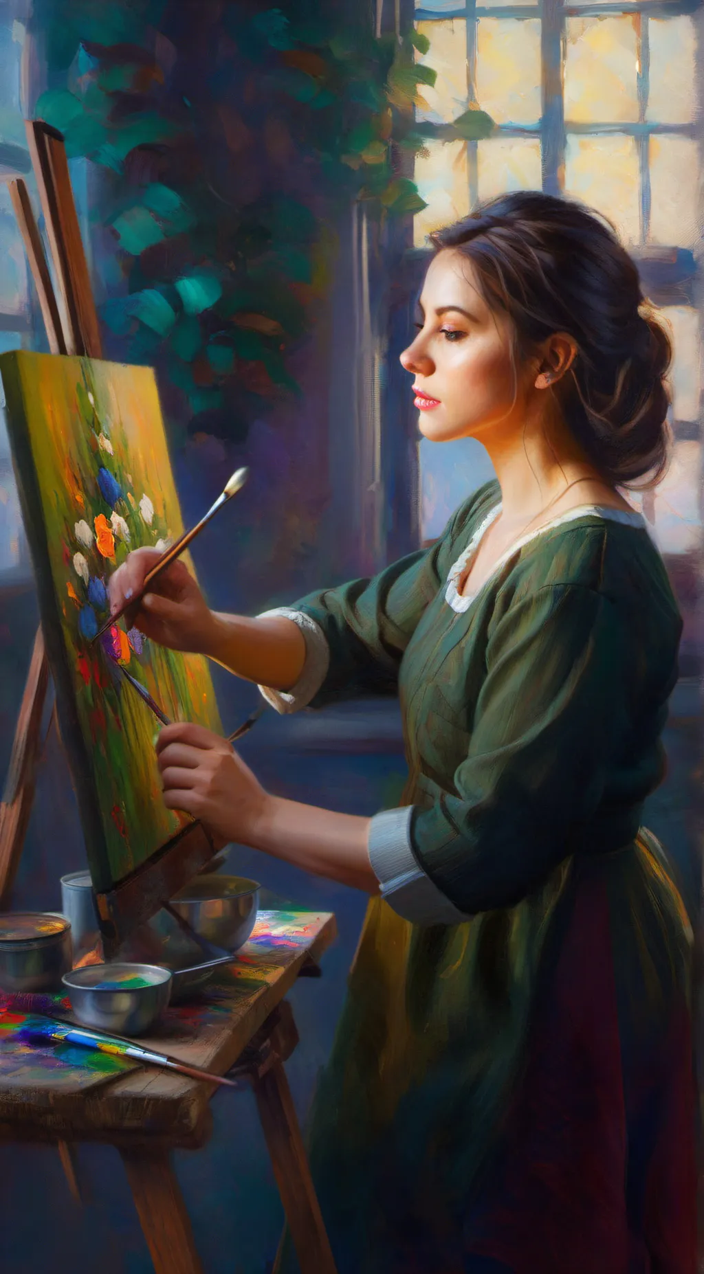 ai character: Millie background