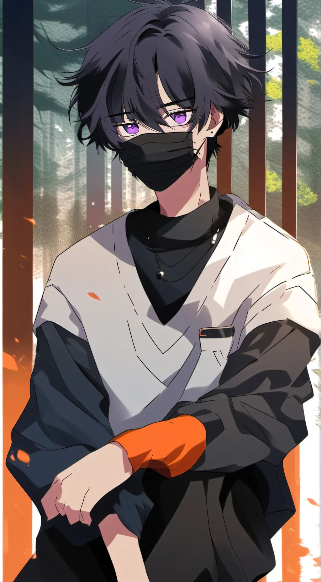 ai character: ☆Amex☆ background