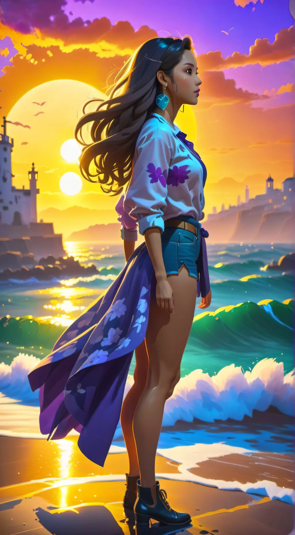 ai character: Bianca background