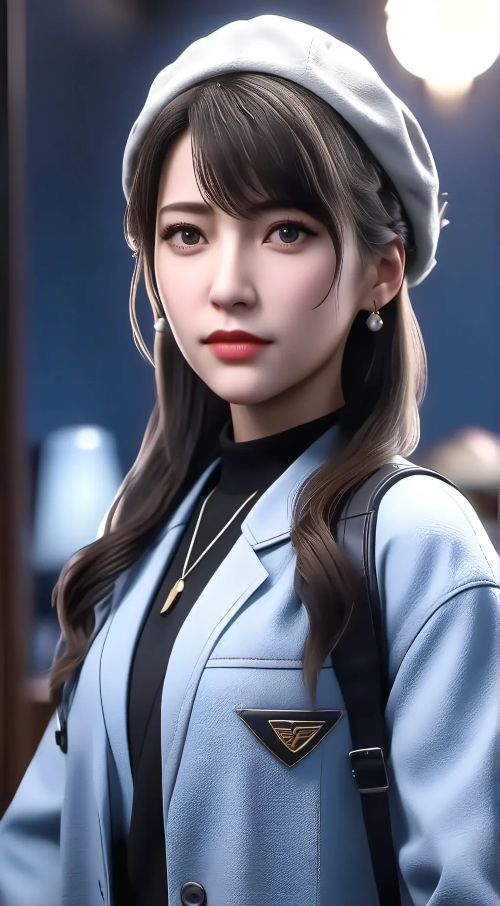 ai character: Denisse Valdeon  background