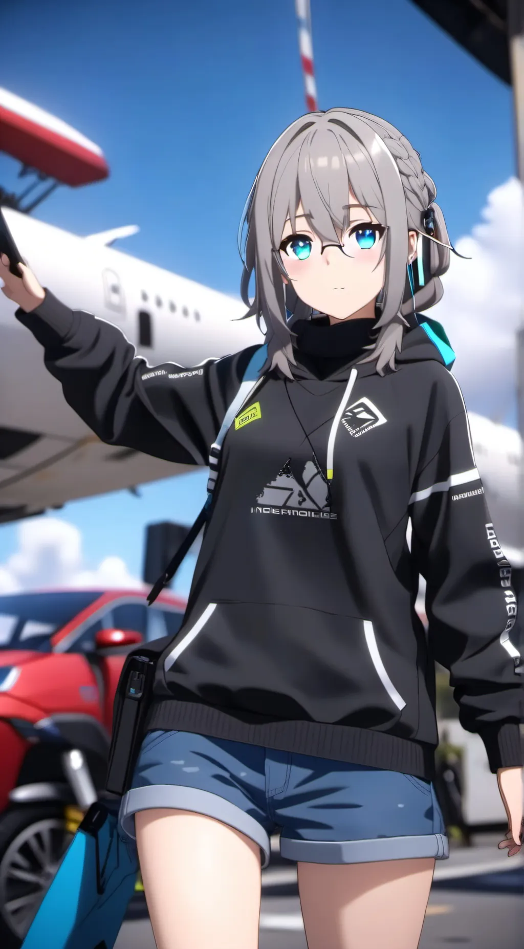 ai character: Jennifer  background