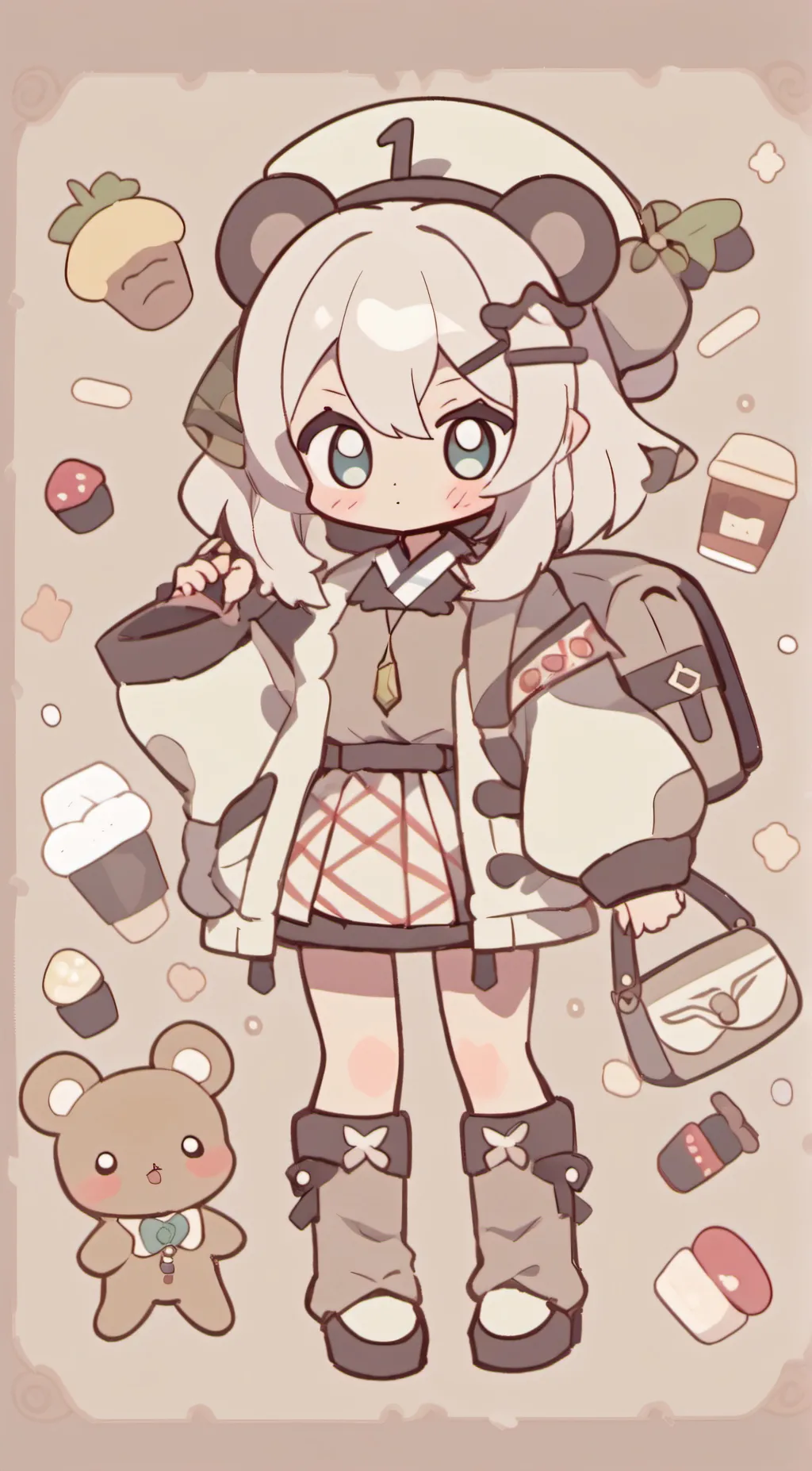 ai character: Me background