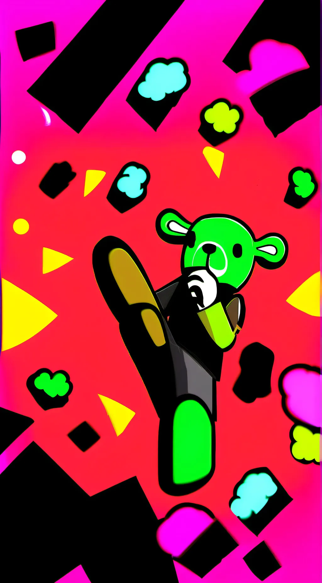 ai character: fax (my tdac oc) background