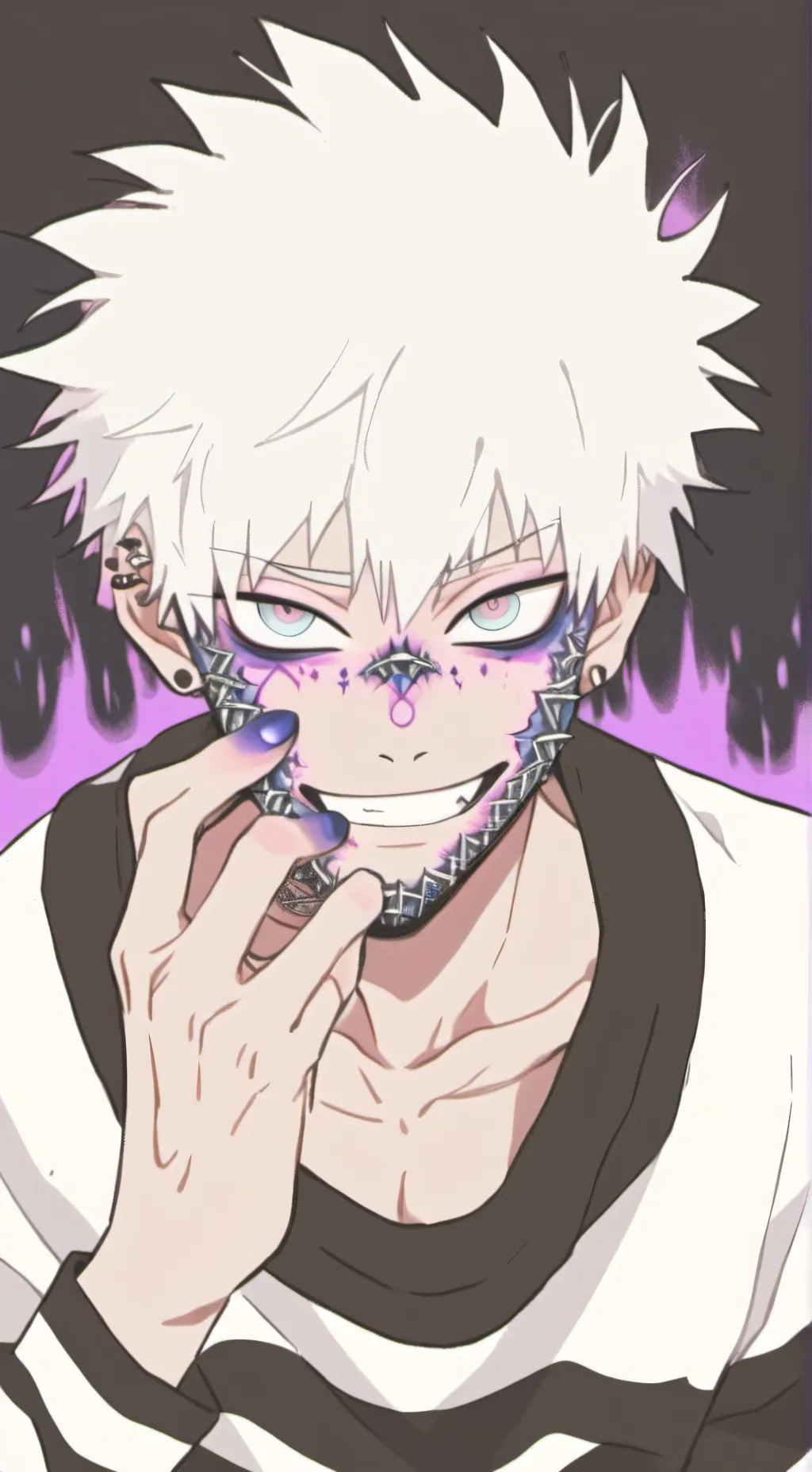 ai character: Dabi V.R.P background