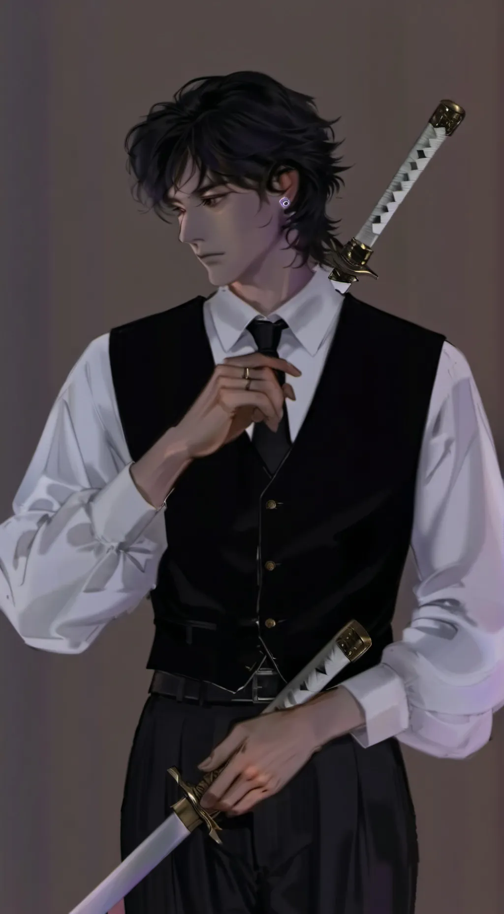 ai character: Ryu background