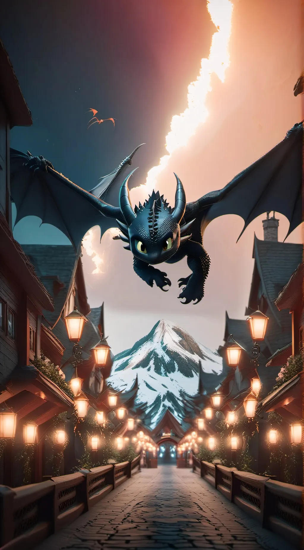 ai character: Toothless background