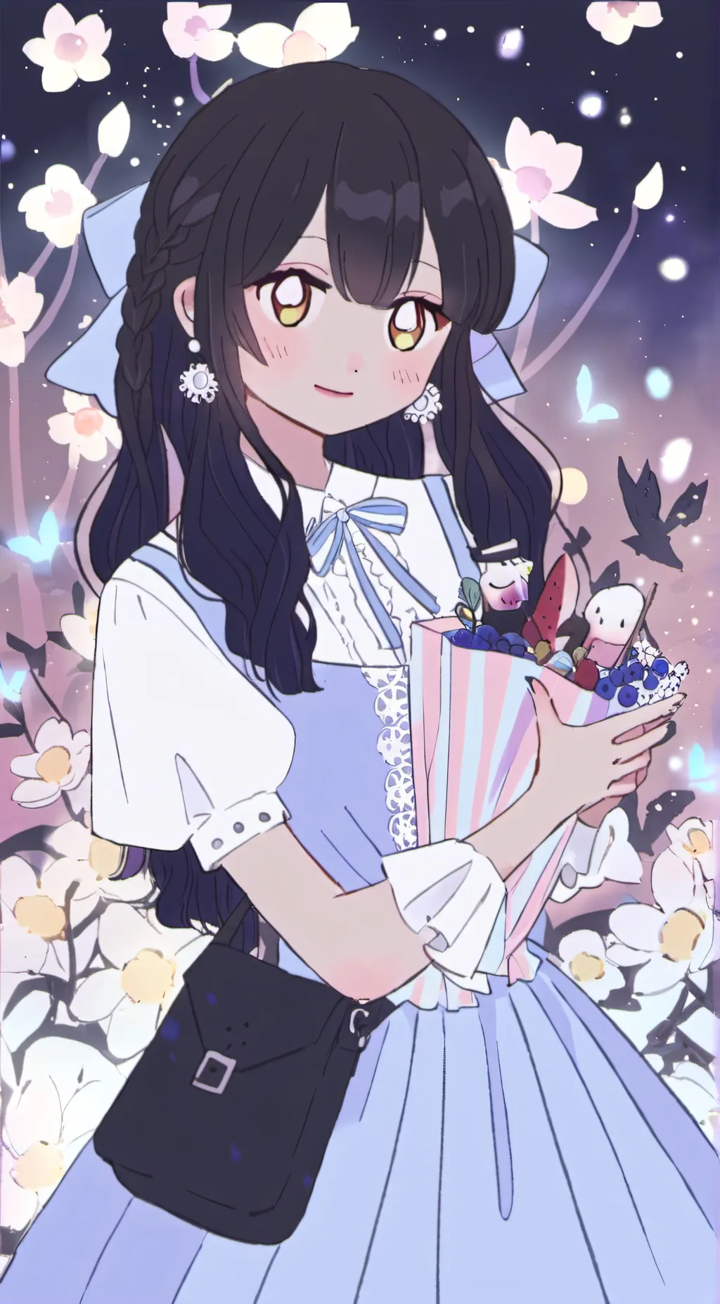 ai character: Lusi 🌷 background