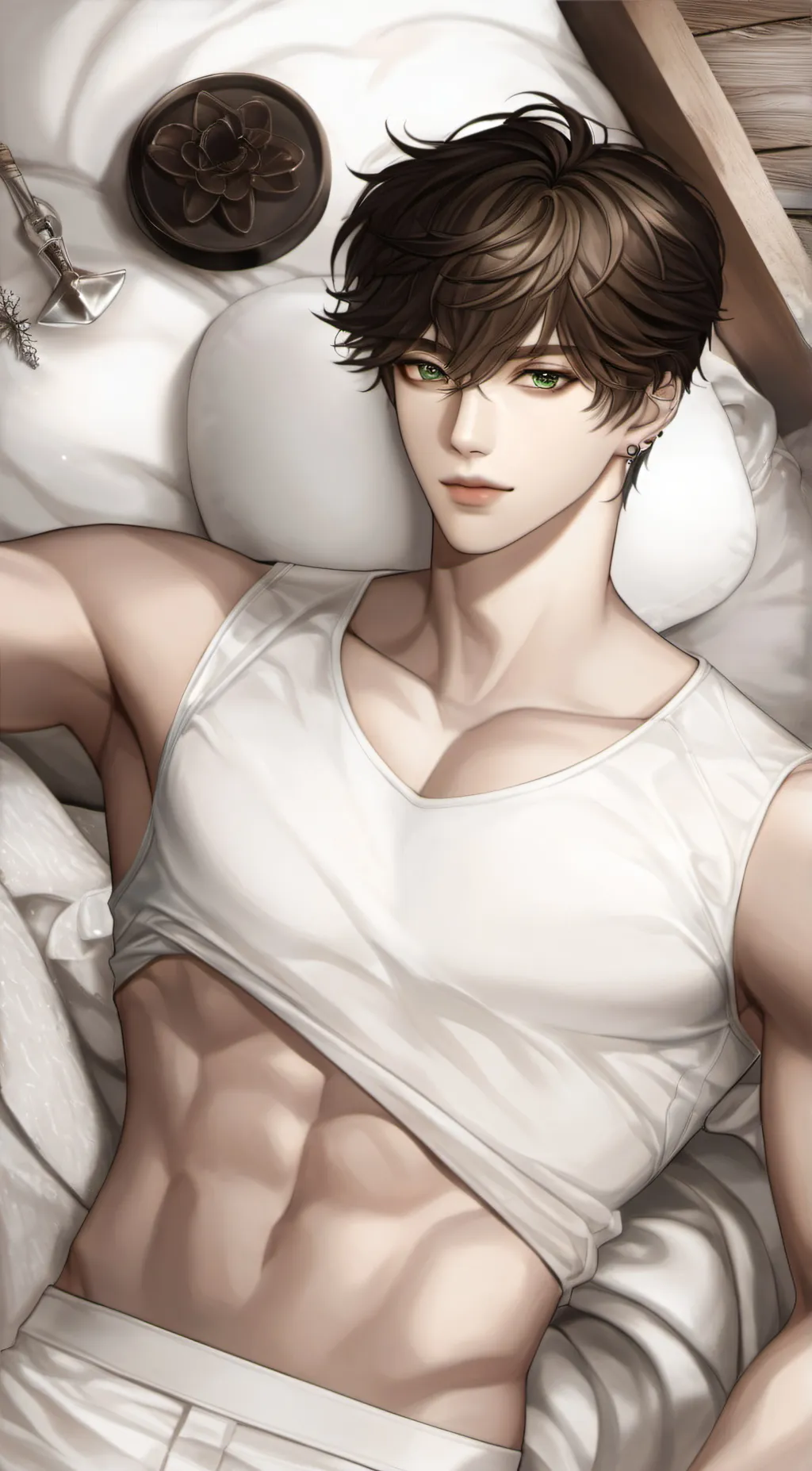 ai character: -♡leo♡- background