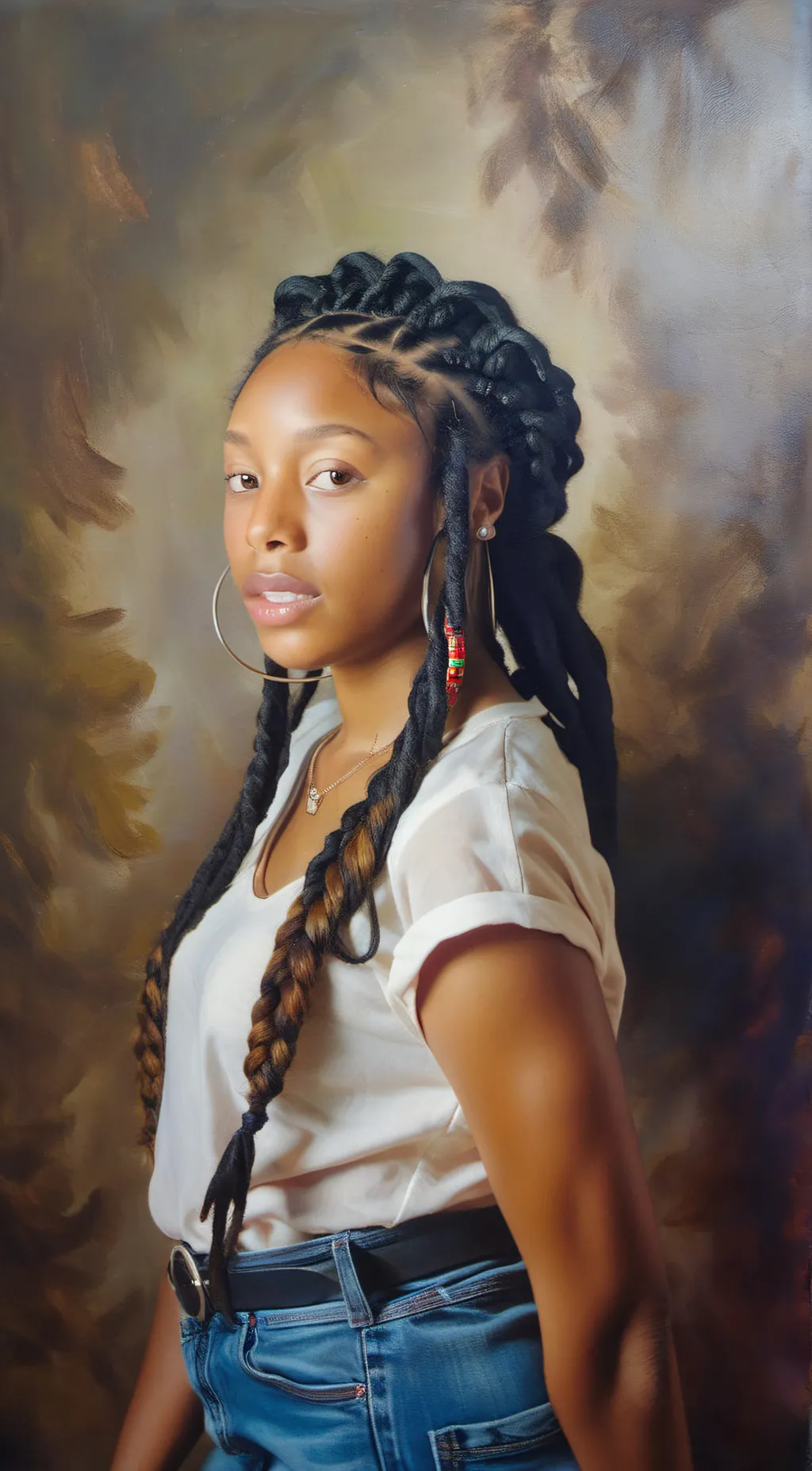 ai character: shamaya Gardner background