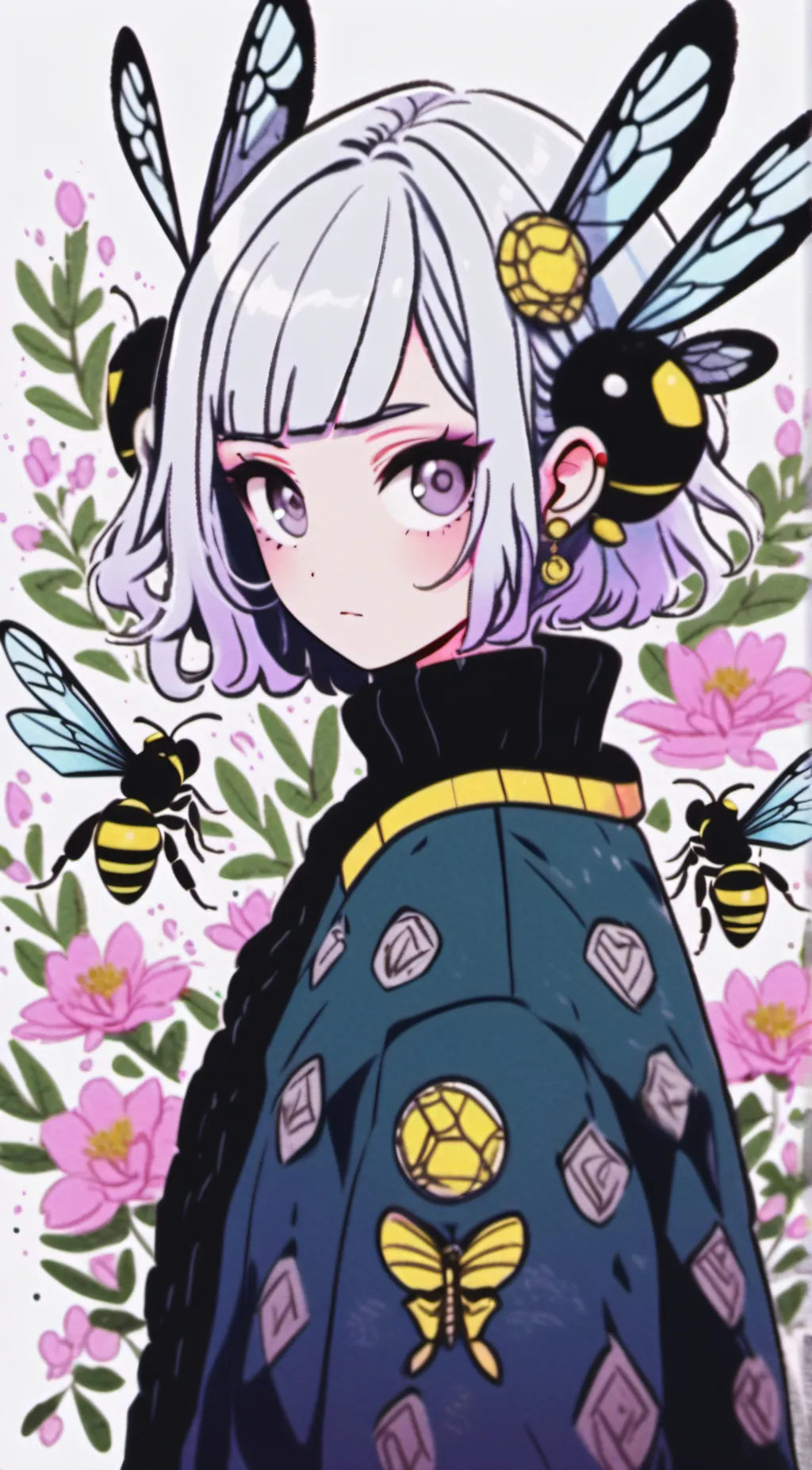 ai character: Queen wasp. background