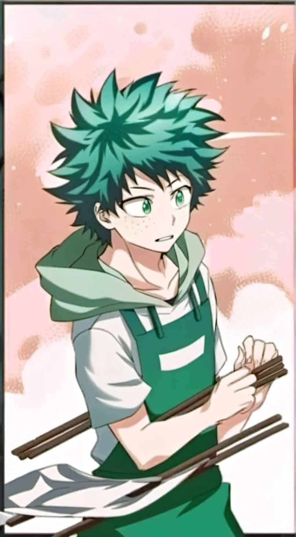 ai character: izuku background