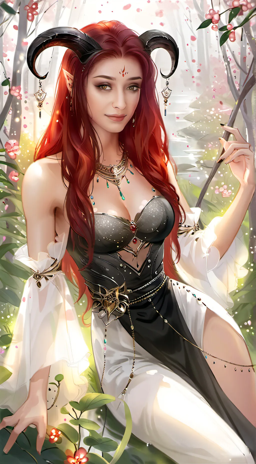 ai character: Lilith Nocturna background