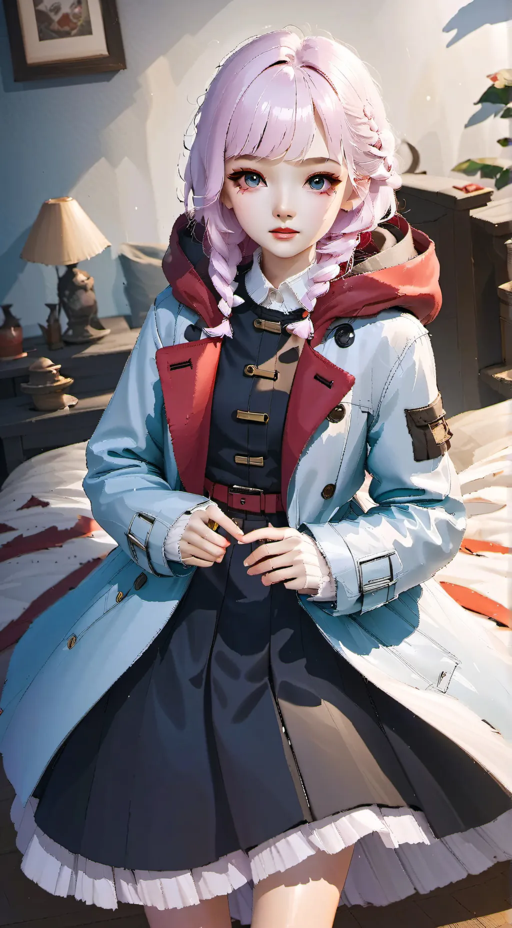 ai character: Leia background