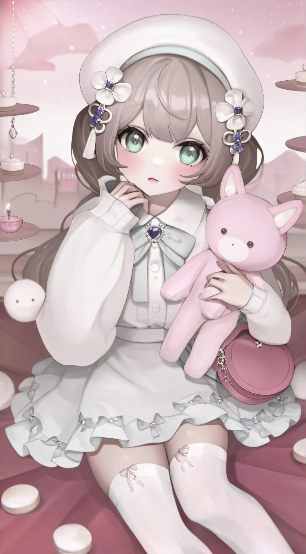 ai character: engween background