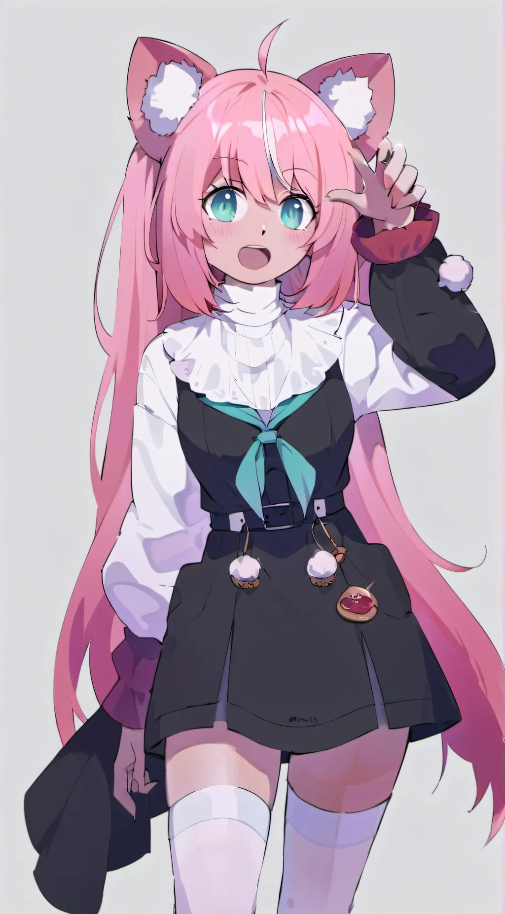 ai character: Luna-Chan  background