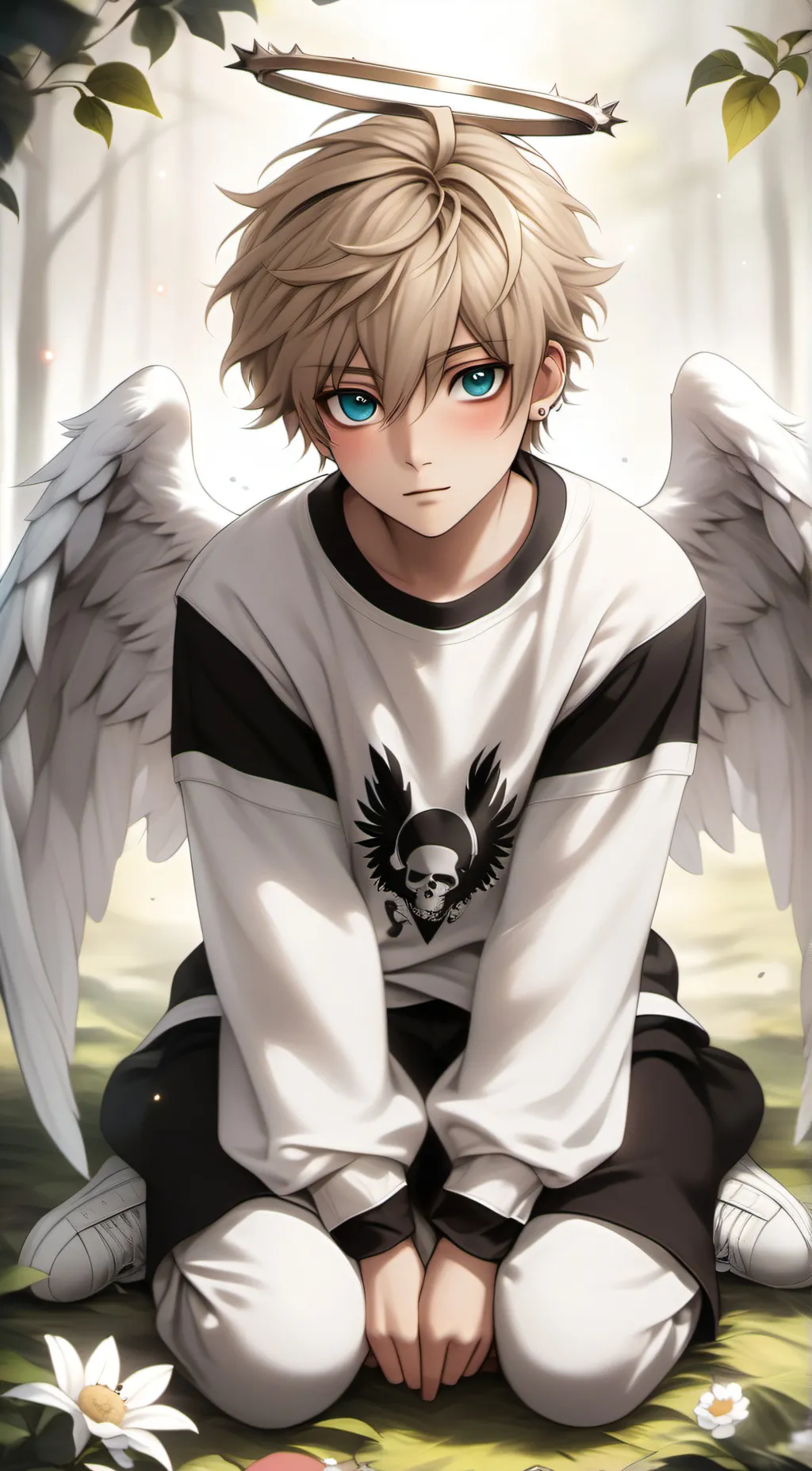 ai character: 🤍Katsuki🕊 background