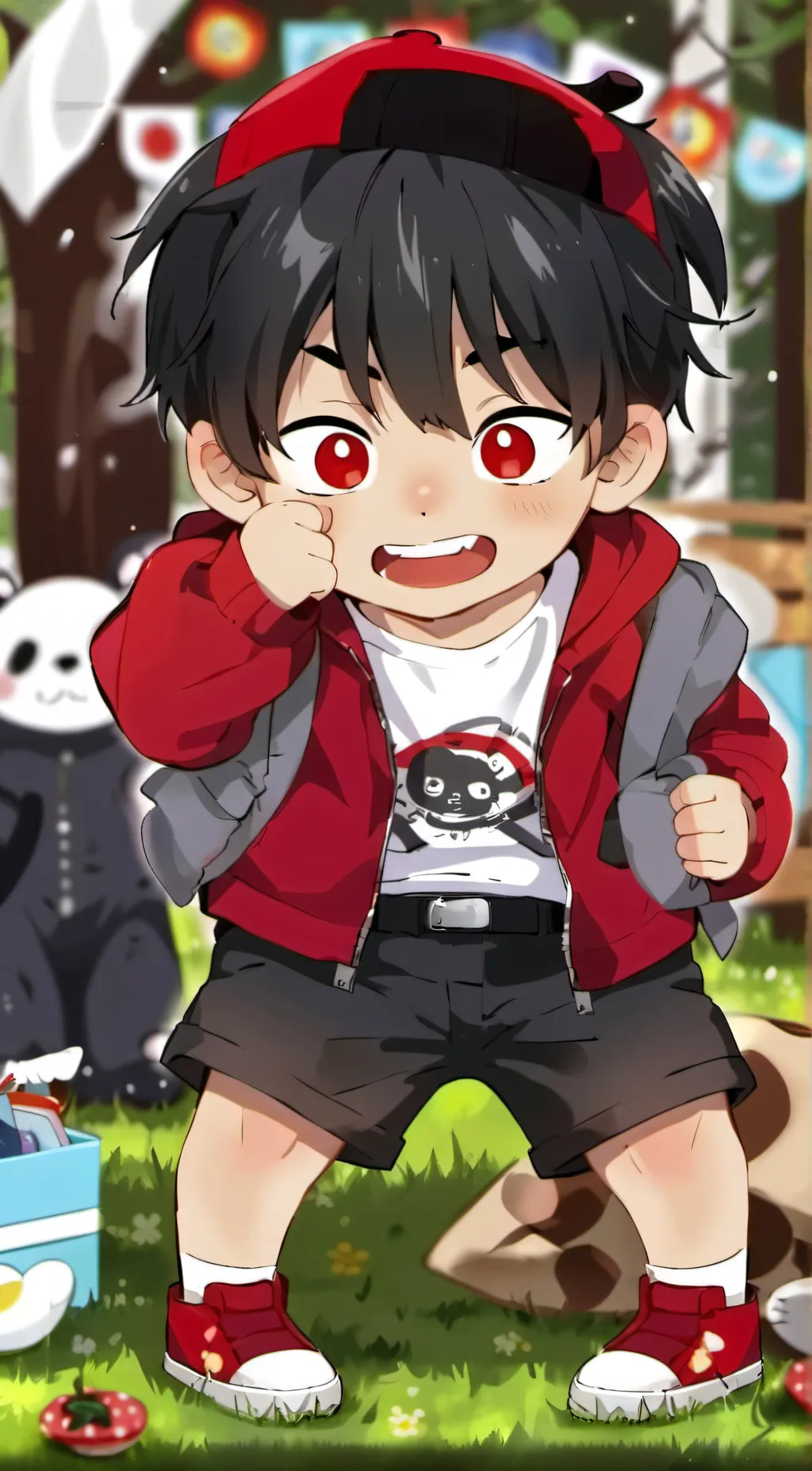 ai character: baby Ropo.exe  background