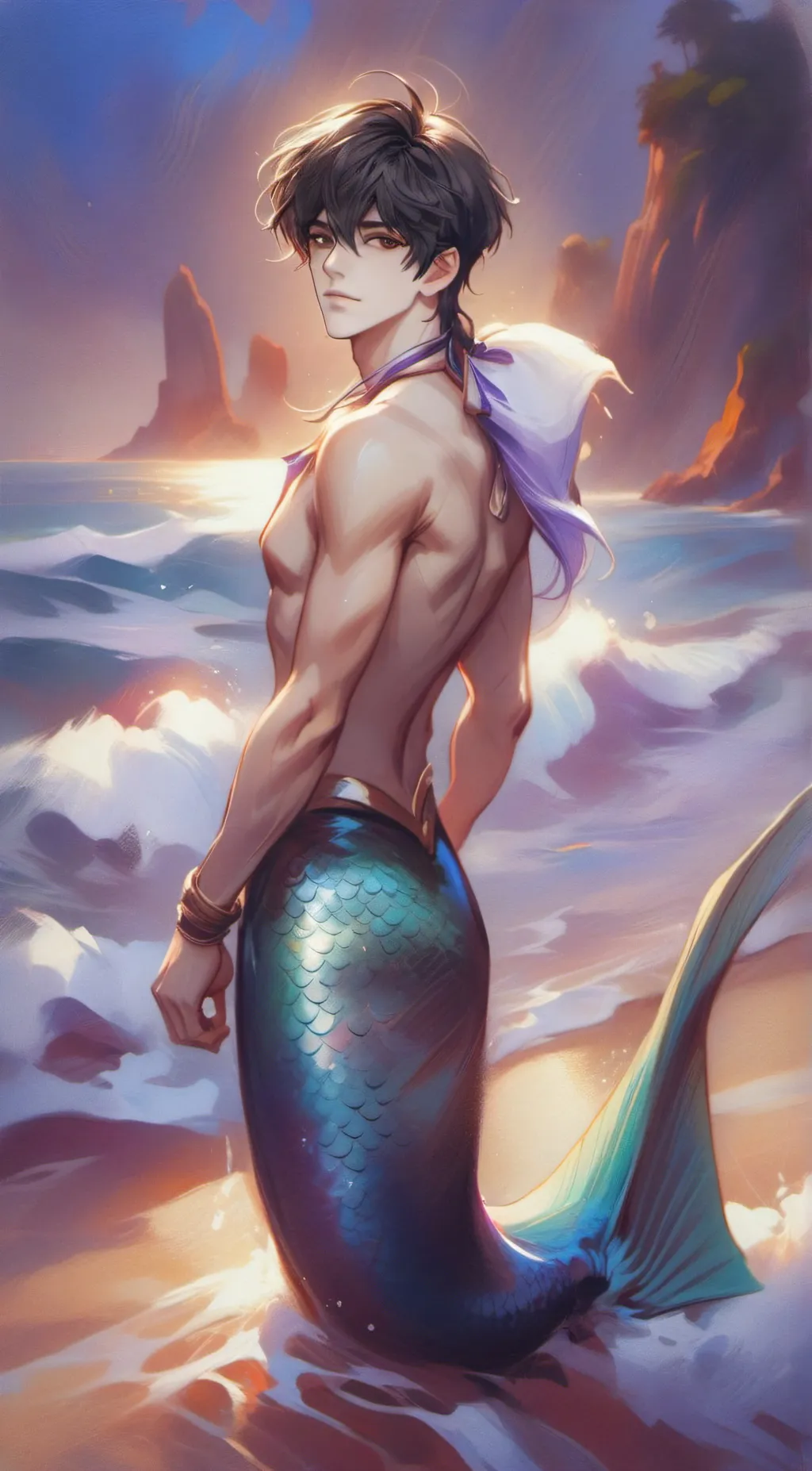 ai character: Oliver background